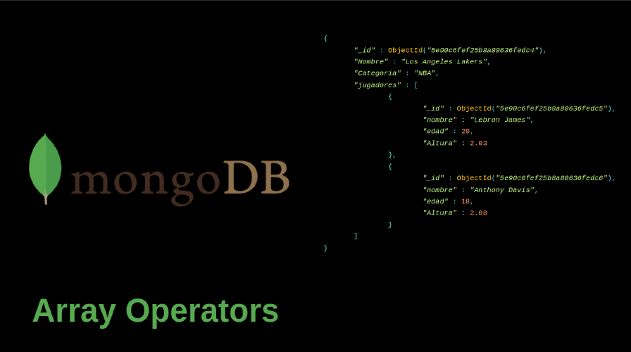Algunos metodos para Arreglos en MongoDB que deberias saber